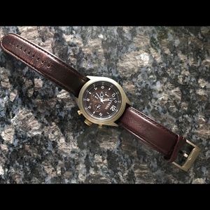Fossil Vintaged Bronze Chronograph